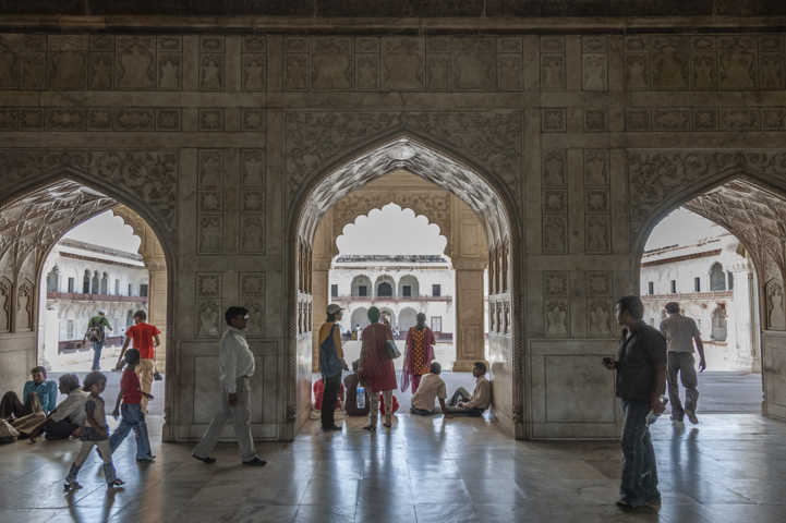 44 - India - Agra - fuerte de Agra